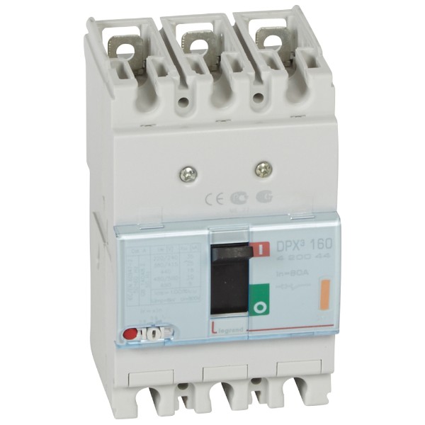 АП 3P 80A 25kA TM - Legrand DPX3 160 420044