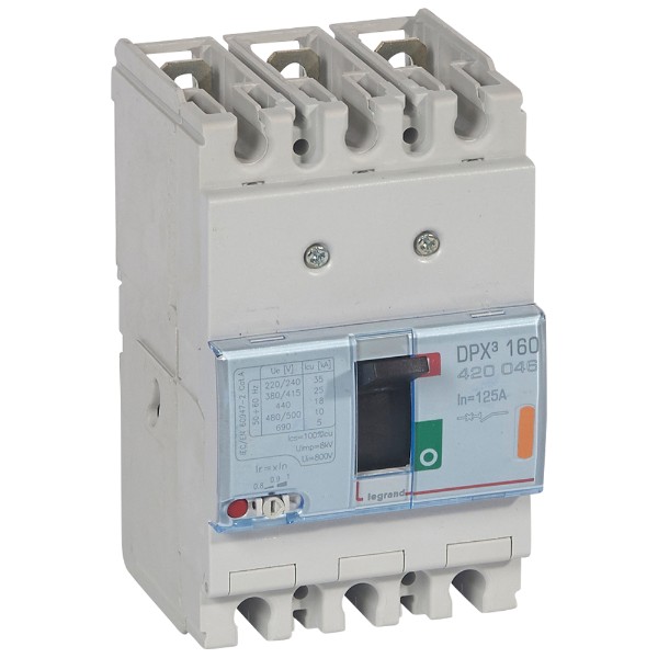 АП 3P 125A 25kA TM - Legrand DPX3 160 420046