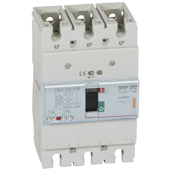 АП 3P 200A 25kA TM - Legrand DPX3 250 420208