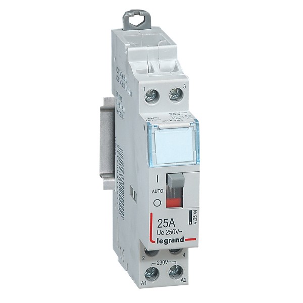 Модулен контактор 25A 2NO 230VAC с ръкохватка - Legrand CX3 412544