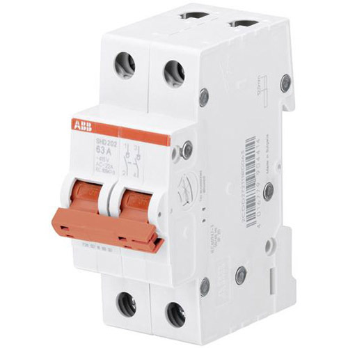 МТП 2P 63A 2M - ABB SHD200 2CDD272111R0063