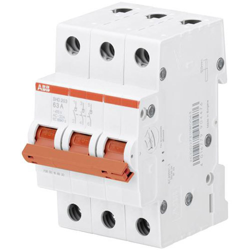 МТП 3P 63A 3M - ABB SHD200 2CDD273111R0063