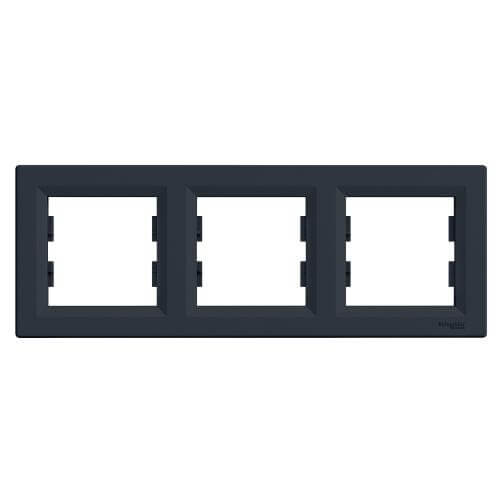 Рамка 3х Антрацит - SCHNEIDER ELECTRIC Asfora EPH5800371