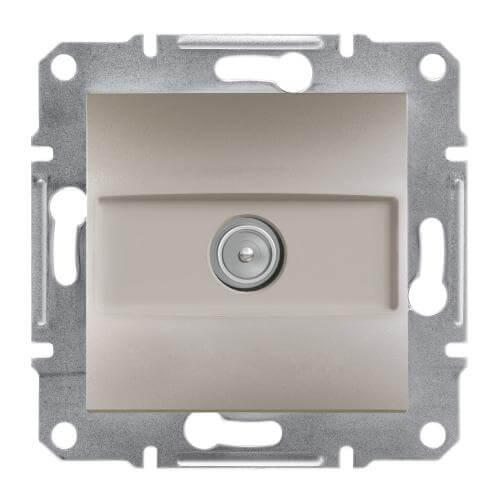 Розетка TV крайна (1dB) без рамка Бронз - SCHNEIDER ELECTRIC Asfora EPH3200169