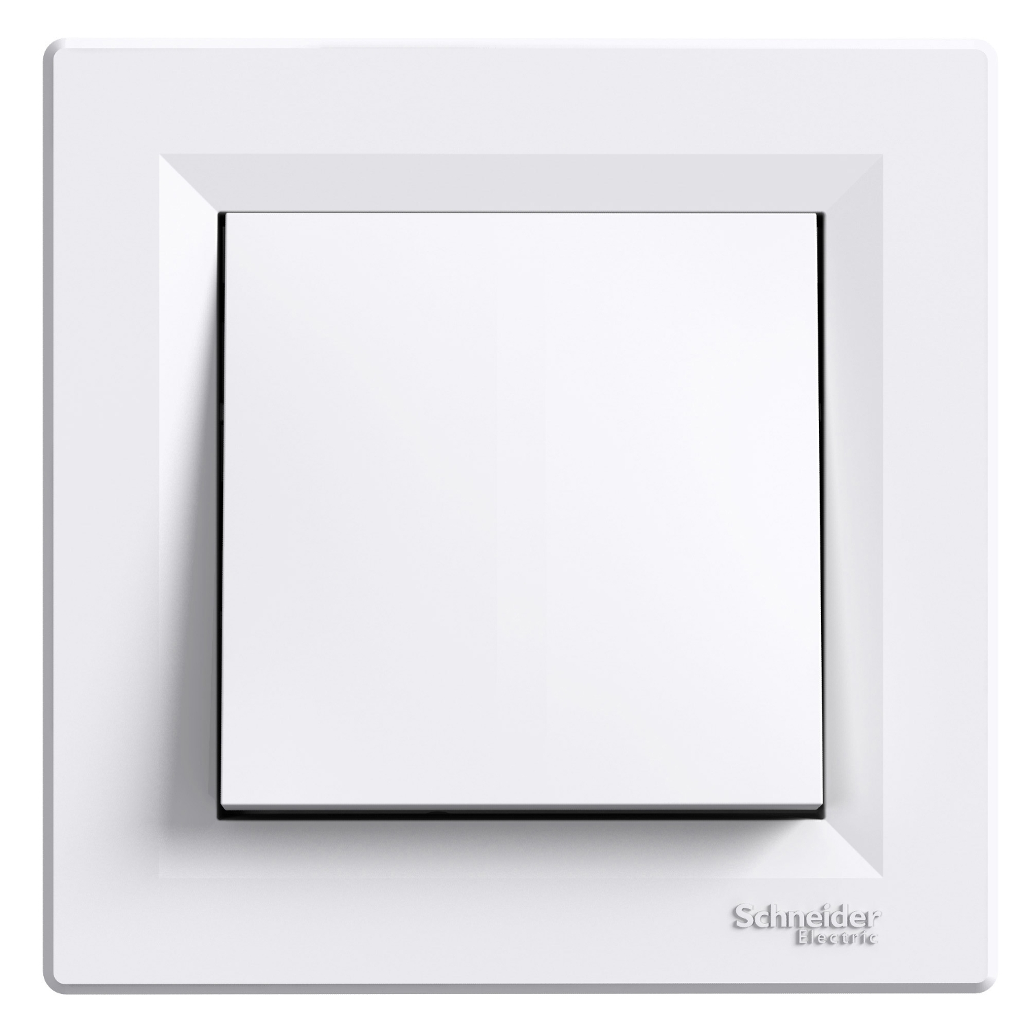 Двуполюсен ключ 10А Бял - SCHNEIDER ELECTRIC Asfora EPH0200121
