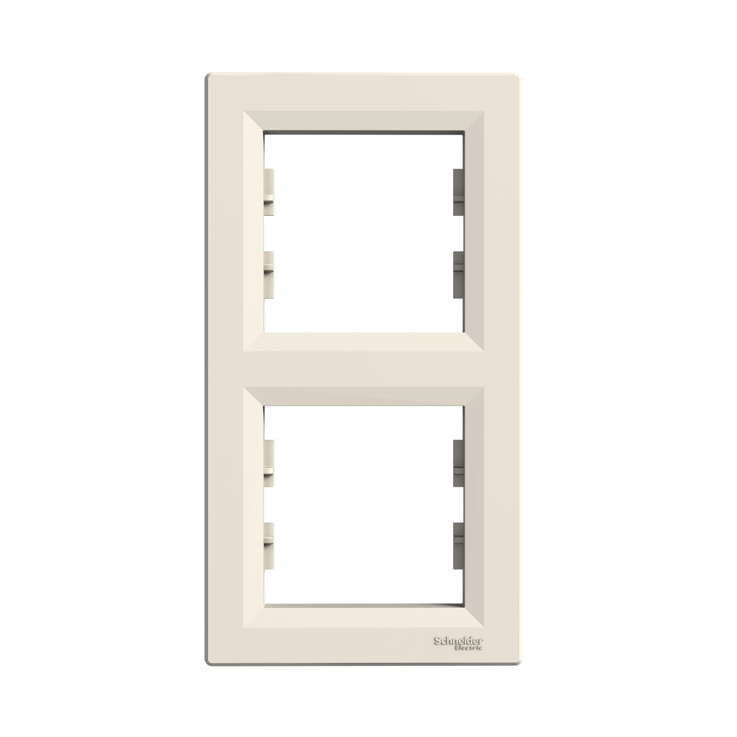 Рамка 2х Крем вертикална - SCHNEIDER ELECTRIC Asfora EPH5810223