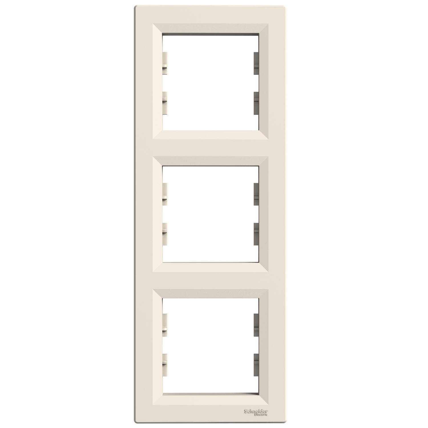 Рамка 3х Крем вертикална - SCHNEIDER ELECTRIC Asfora EPH5810323