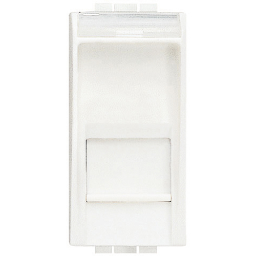 Розетка 1xRJ45 Cat. 6 FTP 1М Бял - bticino Livinglight N4279C6F