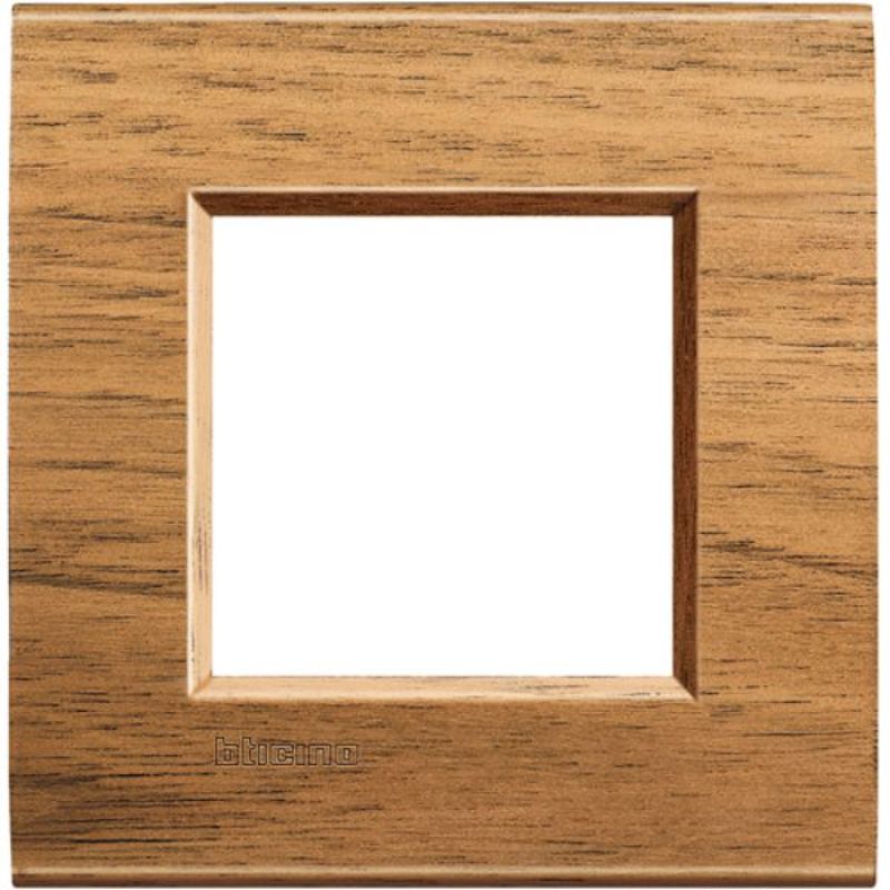 Рамка 2М Square Walnut (LNC) - bticino Livinglight LNA4802LNC
