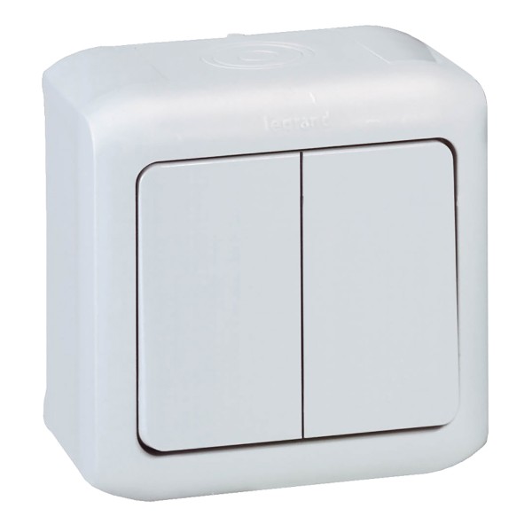 Ключ сериен IP44 Бял - Legrand Forix 782362