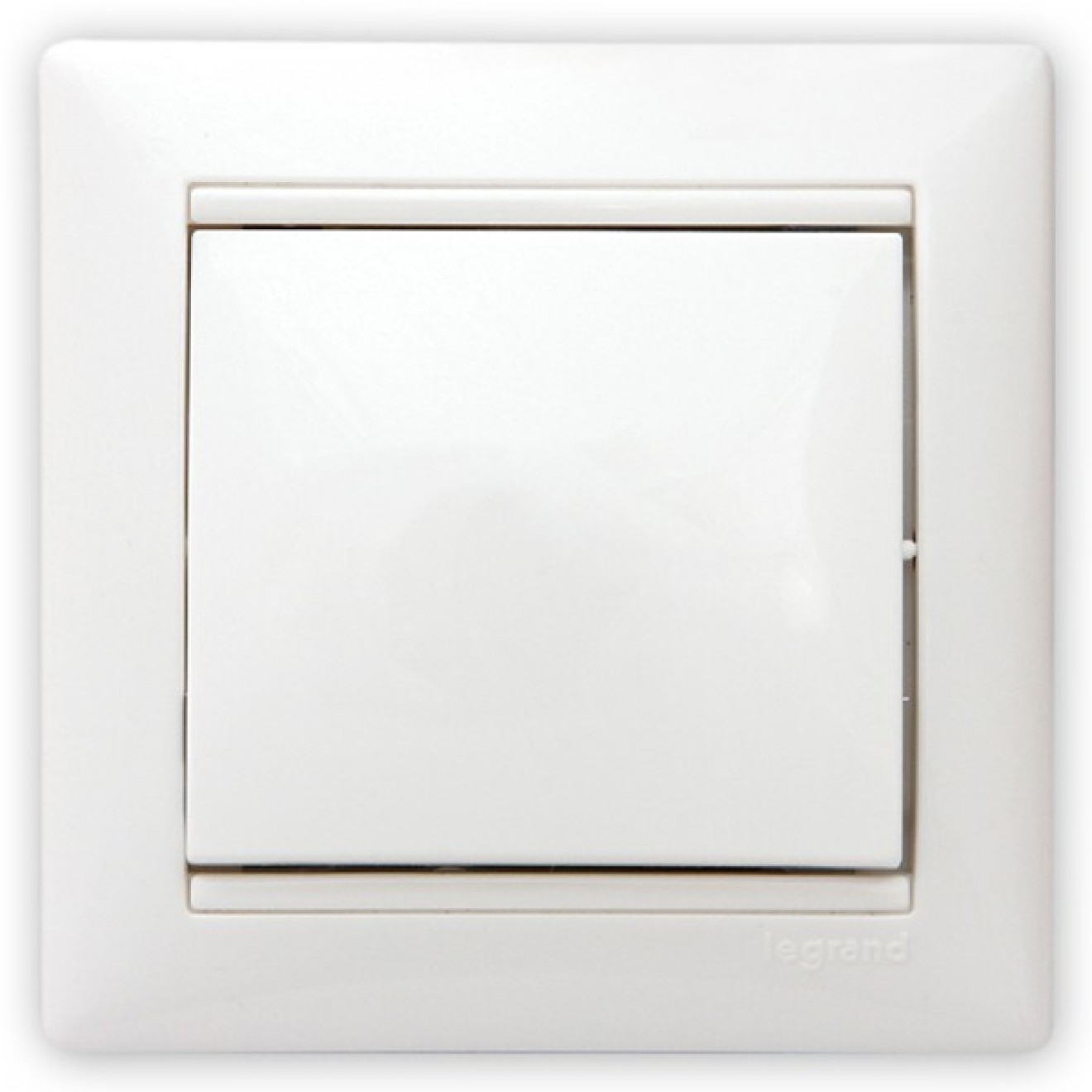 Блистер Valena Девиаторен ключ 10A 250V Бял с рамка - Legrand Valena 692702