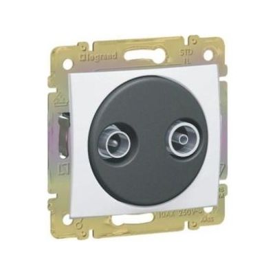 Блистер Valena Розетка TV+FM 862 MHz Бял - Legrand Valena 692748