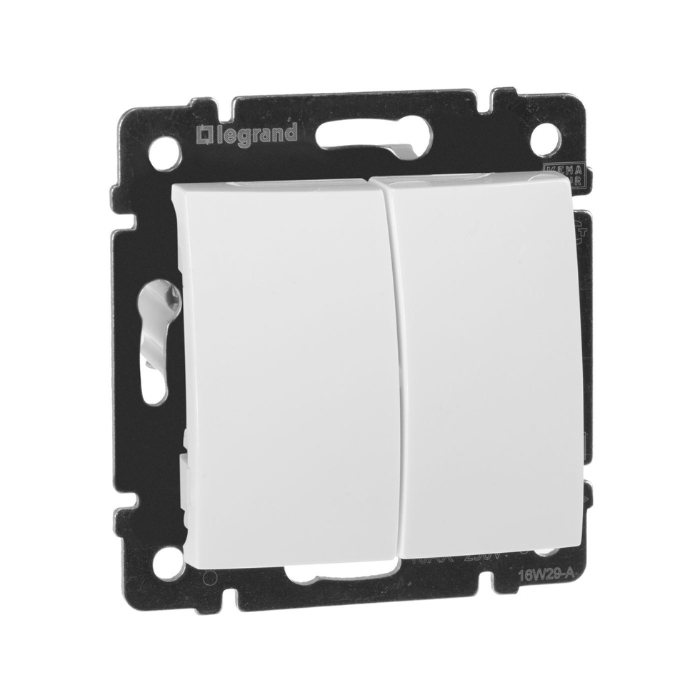 Блистер Valena Сериен ключ 10А 250V Бял - Legrand Valena 692743