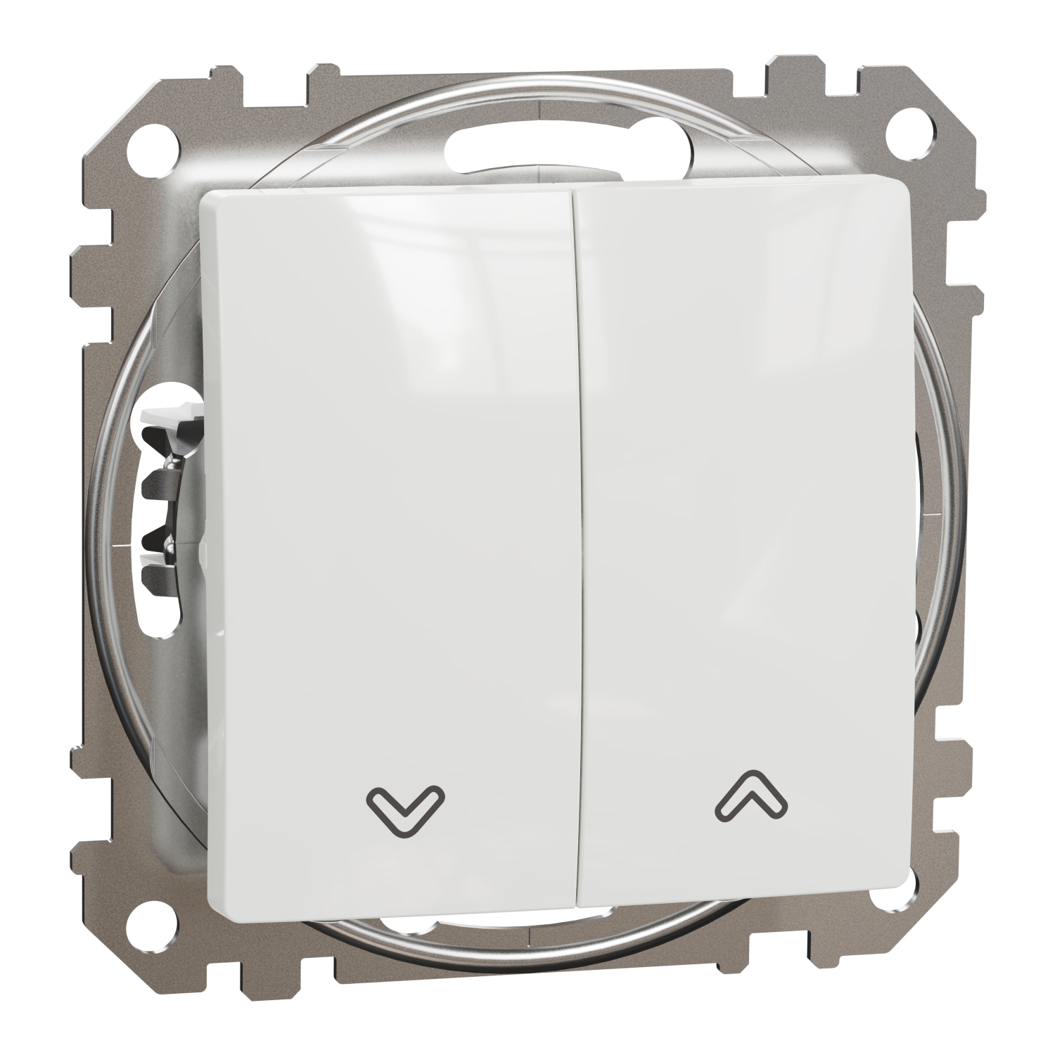 Ключ за щори 10A Бял  - SCHNEIDER ELECTRIC Sedna Design SDD111104