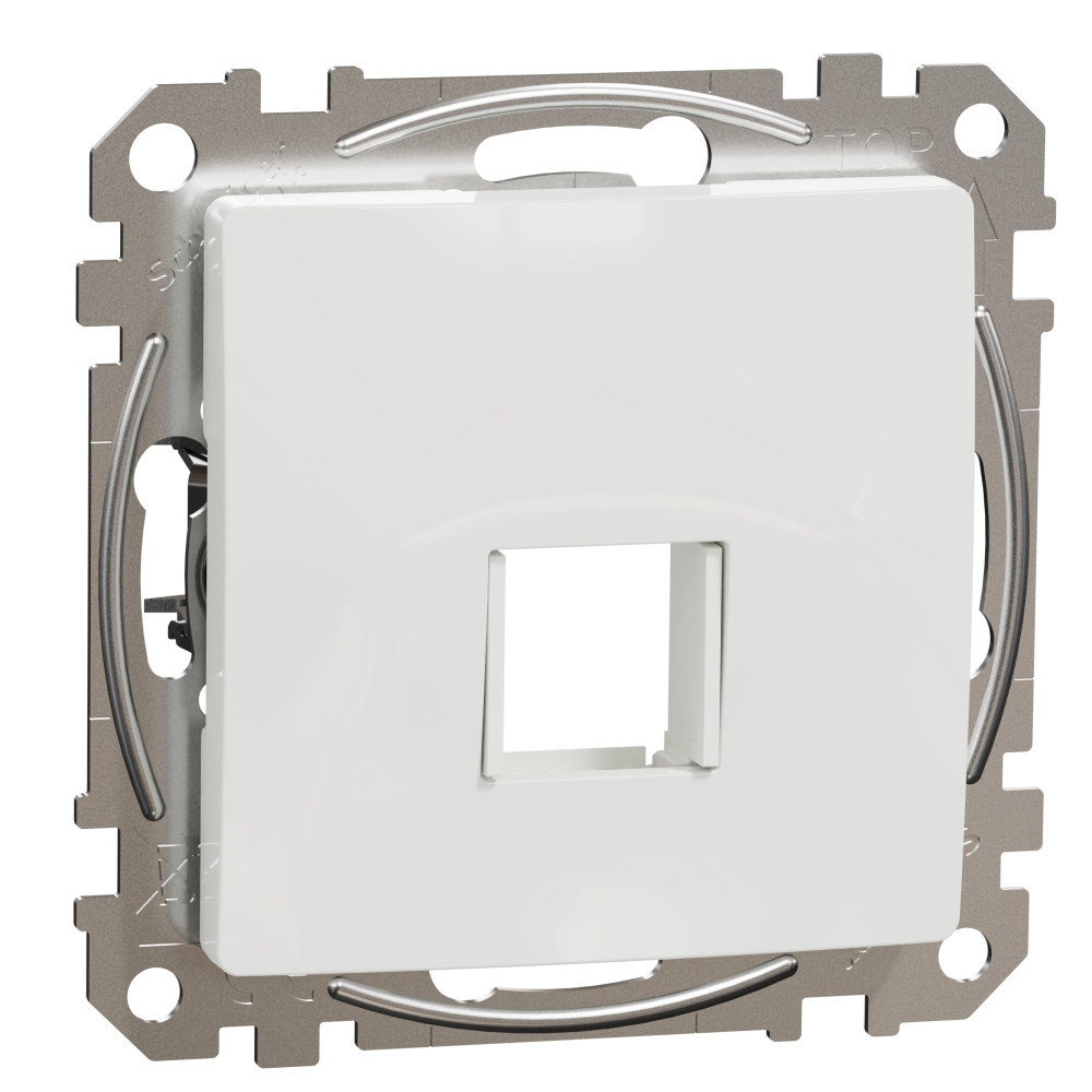 Адаптор Keystone / RJ45, RJ11, HDMI, VGA / Бял  - SCHNEIDER ELECTRIC Sedna Design SDD111421
