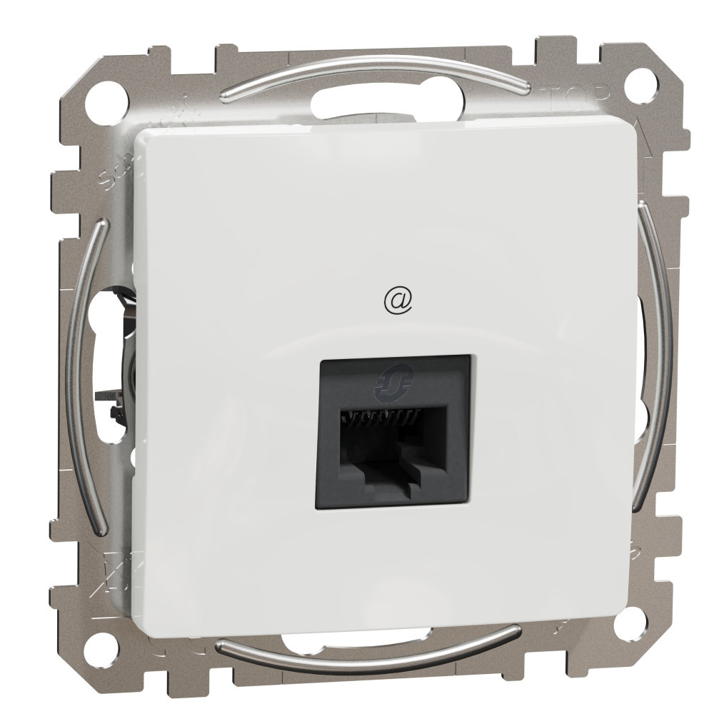 Розетка RJ45 UTP cat.5e Бял  - SCHNEIDER ELECTRIC Sedna Design SDD111451