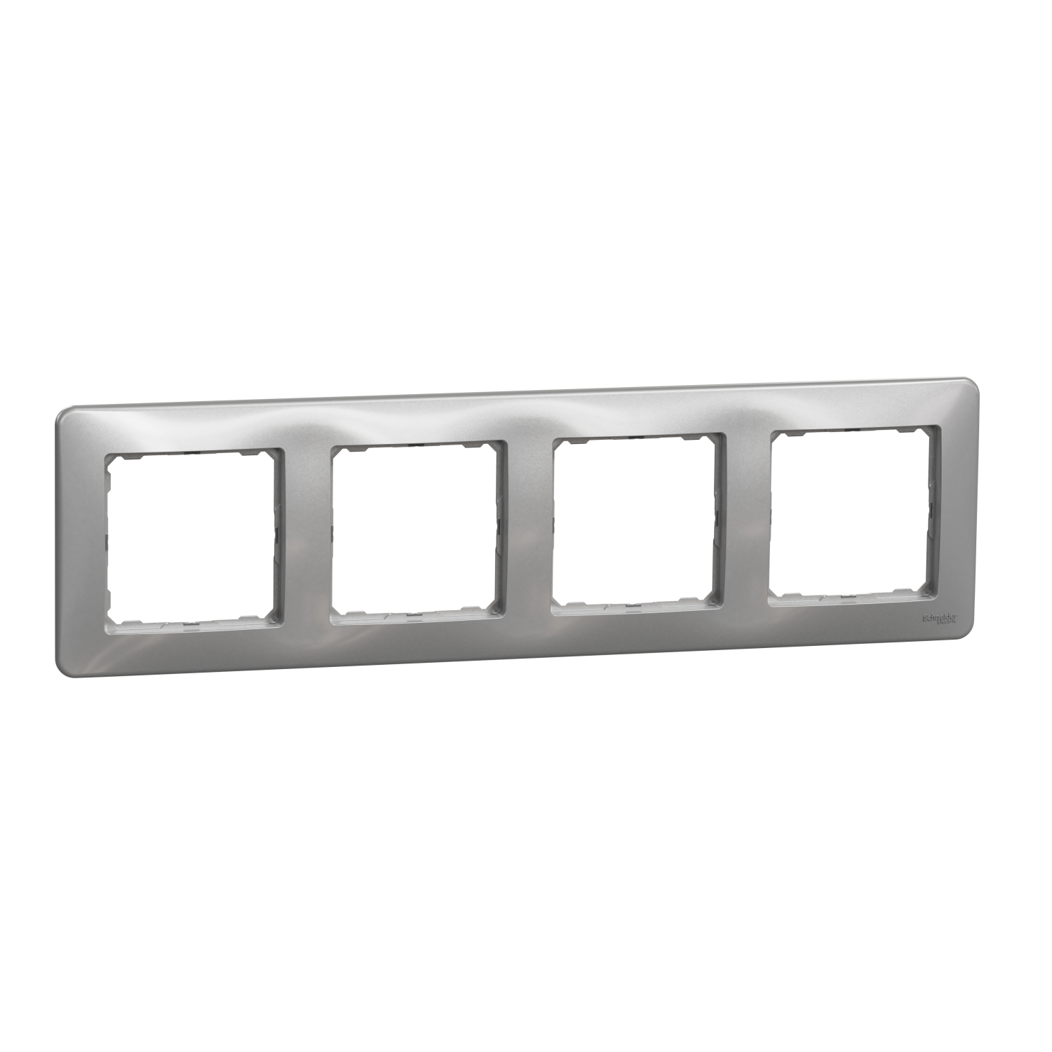 Рамка 4х Алуминий - SCHNEIDER ELECTRIC Sedna Design SDD313804