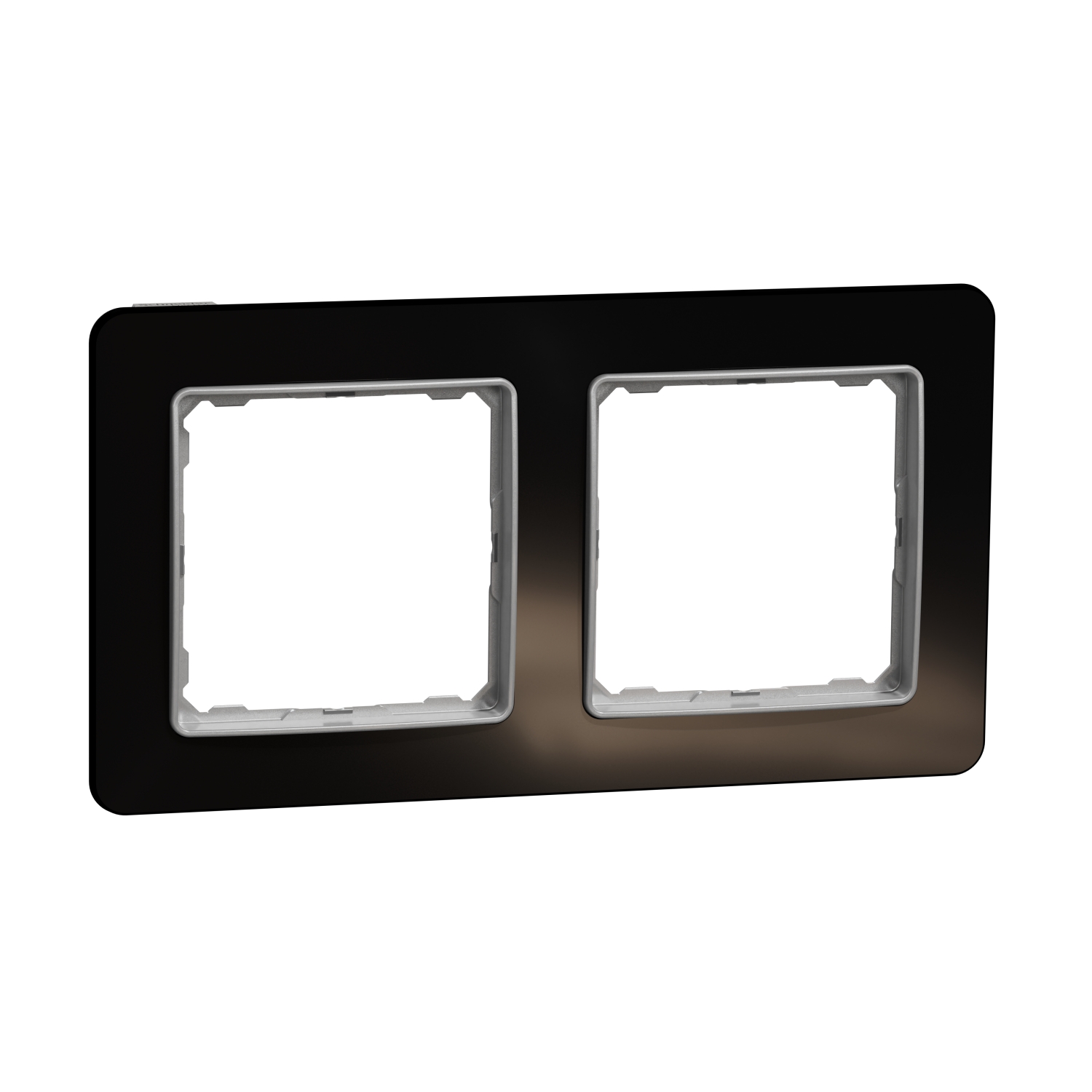 Рамка 2х Тъмно стъкло - SCHNEIDER ELECTRIC Sedna Elements SDD361802