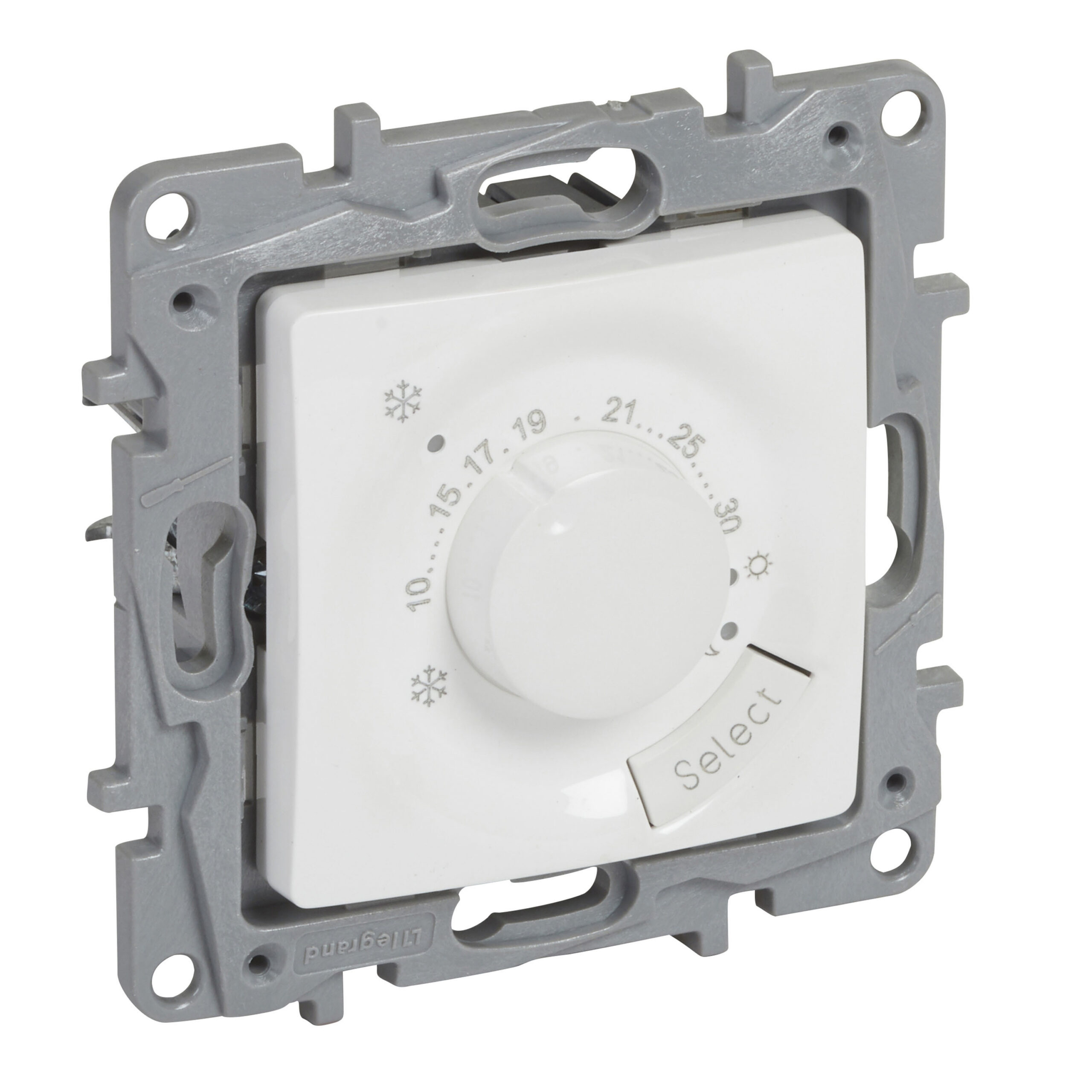 Термостат 7-30°C max. 8A 230VA Бял - Legrand Niloe 764587