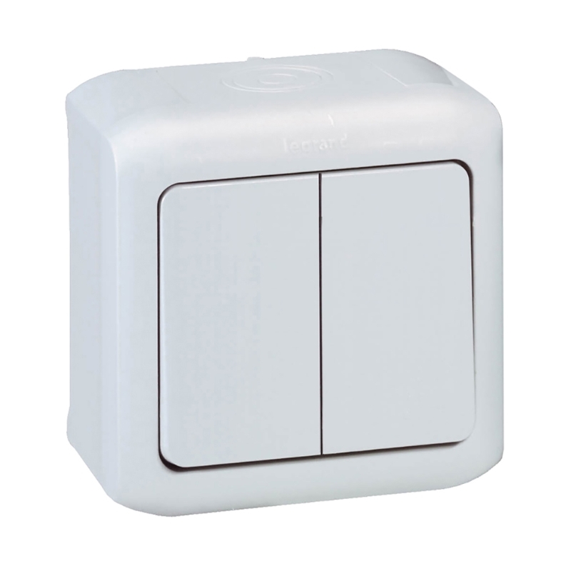 Ключ сериен девиаторен IP44 Бял - Legrand Forix 782361