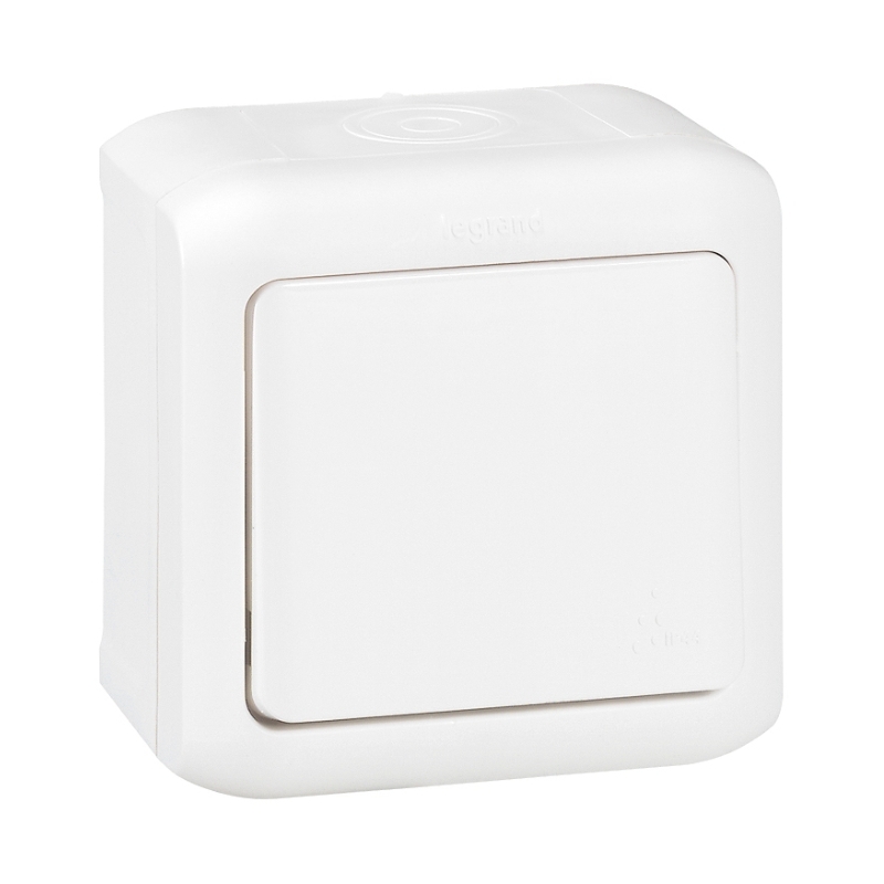 Ключ кръстат IP44 Бял - Legrand Forix 782365