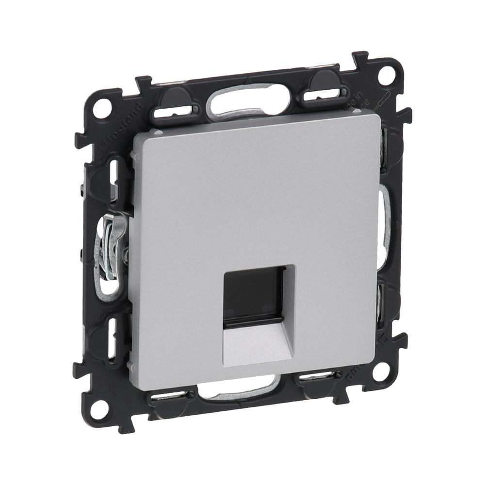Розетка RJ45 STP кат.6 LCS Алуминий - Legrand Valena Life 753346