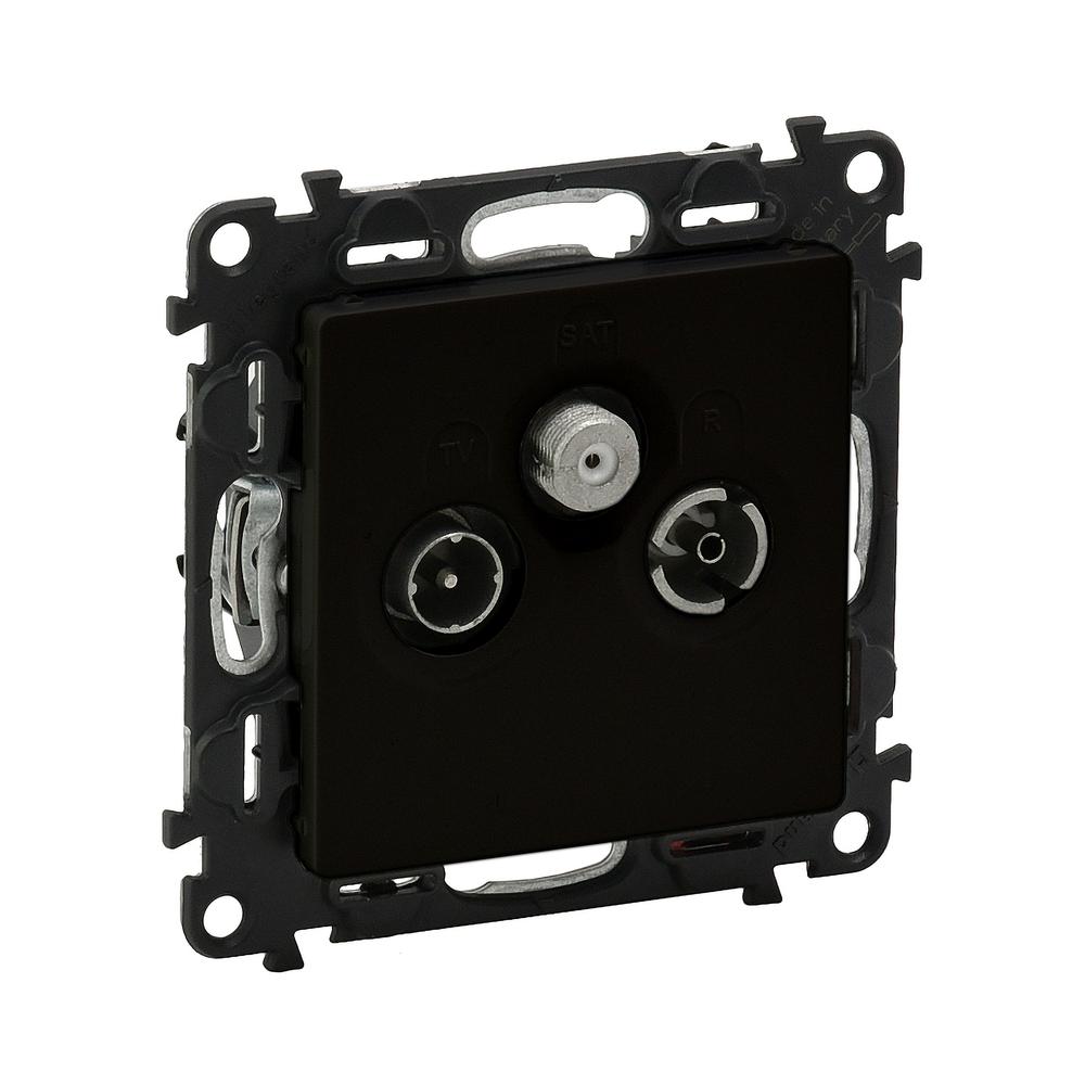 Розетка TV-R-SAT 10dB Черен - Legrand Valena Life 756364
