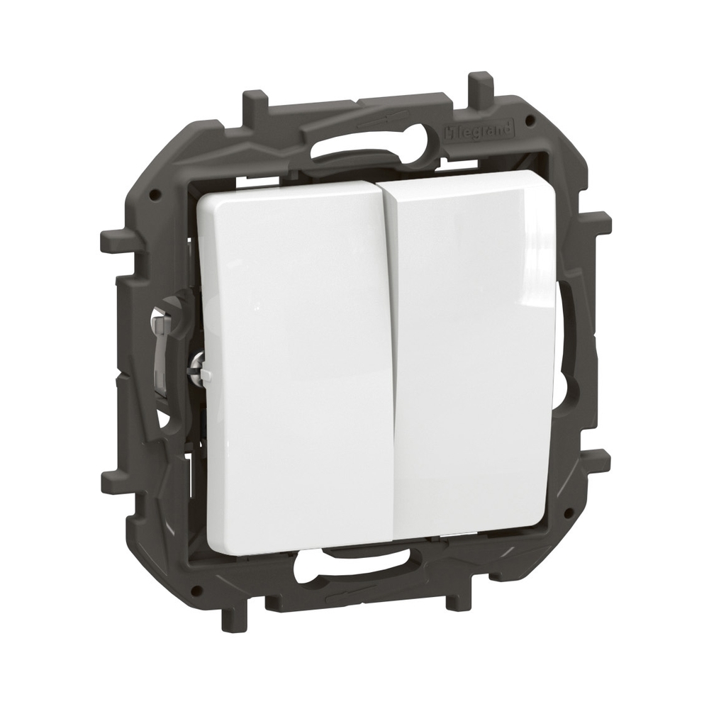 Сериен ключ 10A Бял - Legrand Niloe New NP2120WH