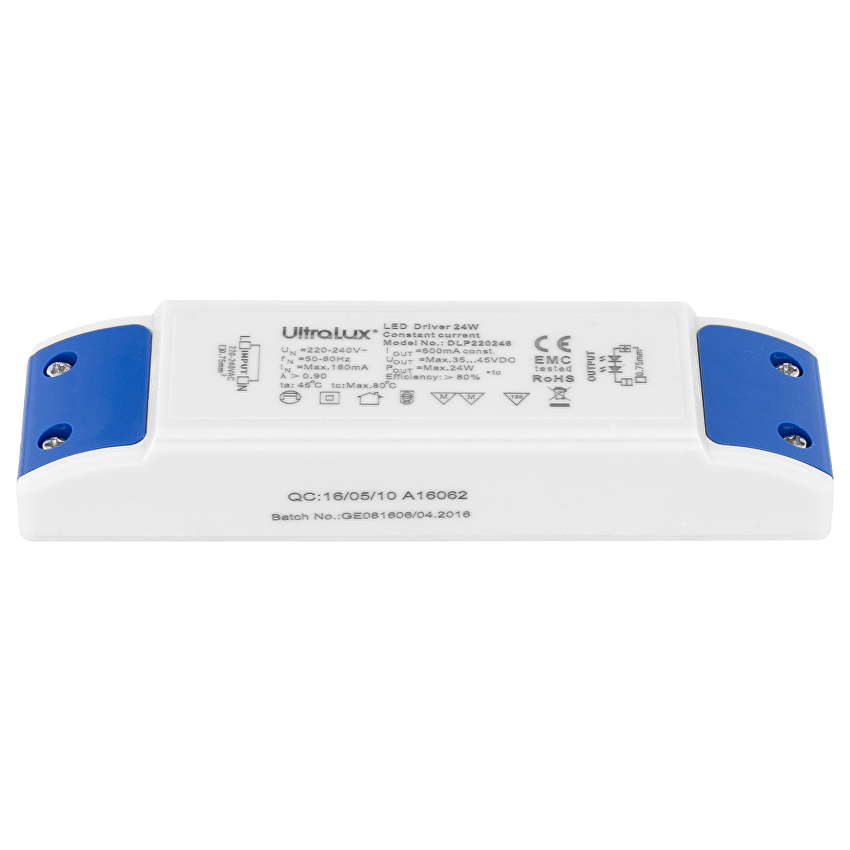 Недимиращ драйвер за LED панели 600mA  220V-240V AC  24W