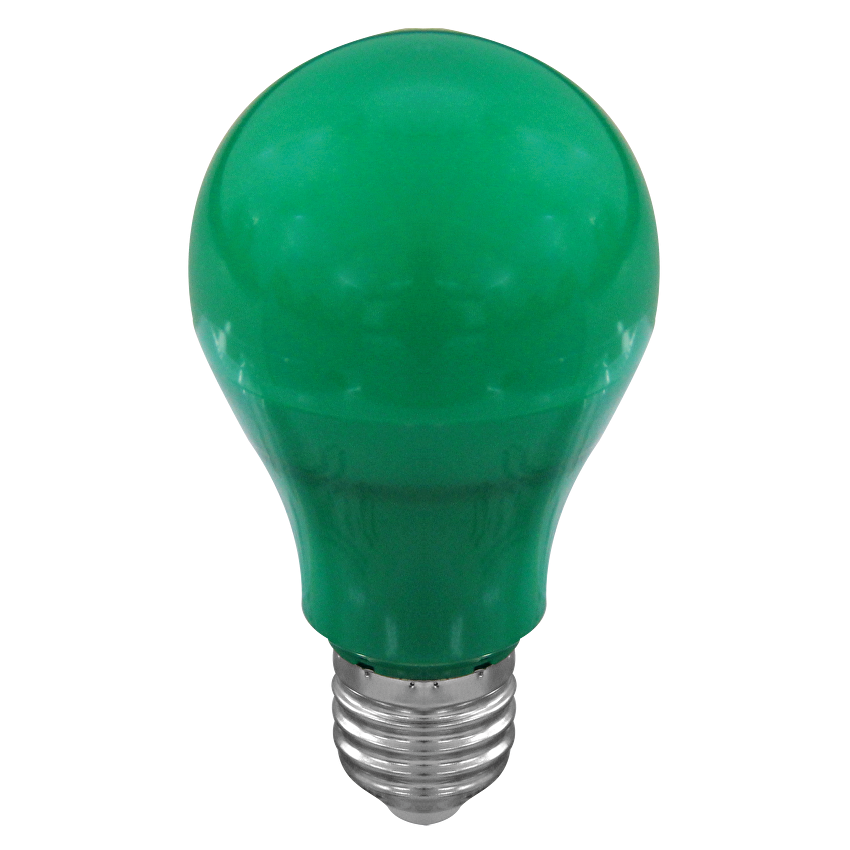 LED крушка зелена E27 220V-240V AC 200° 6W Green SMD 2835