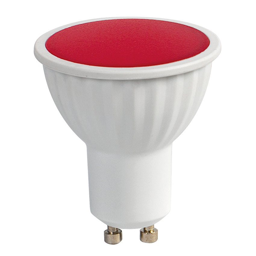 LED луничка Gu10 220V-240V AC 120° 5W Red SMD 2835