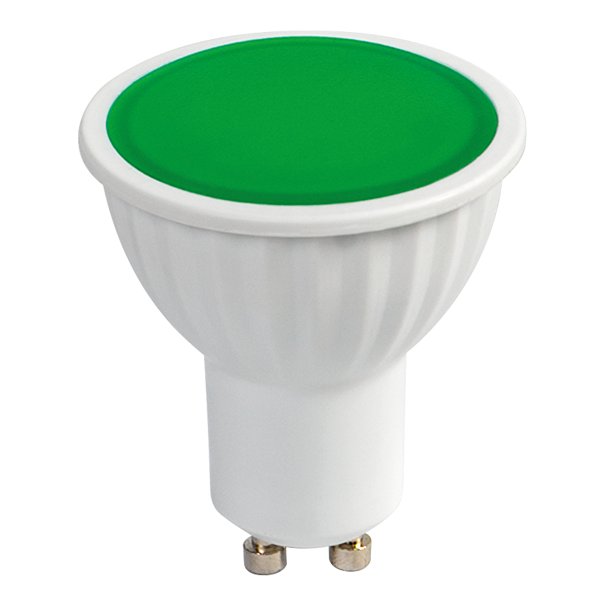 LED луничка Gu10 220V-240V AC 120° 5W Green SMD 2835