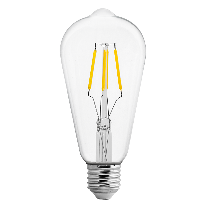 LED димиращ filament крушка неутрална E27 220V-240V AC 360° 4W 4200K Filament