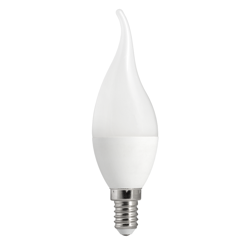 LED пламък E14 220V-240V AC 270° 5W 3000K SMD 2835