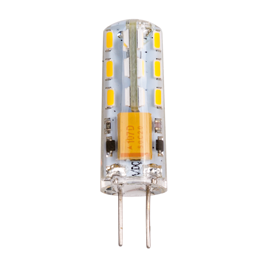 LED лампа G4 12V DC 360° 1W 3000K SMD 3014