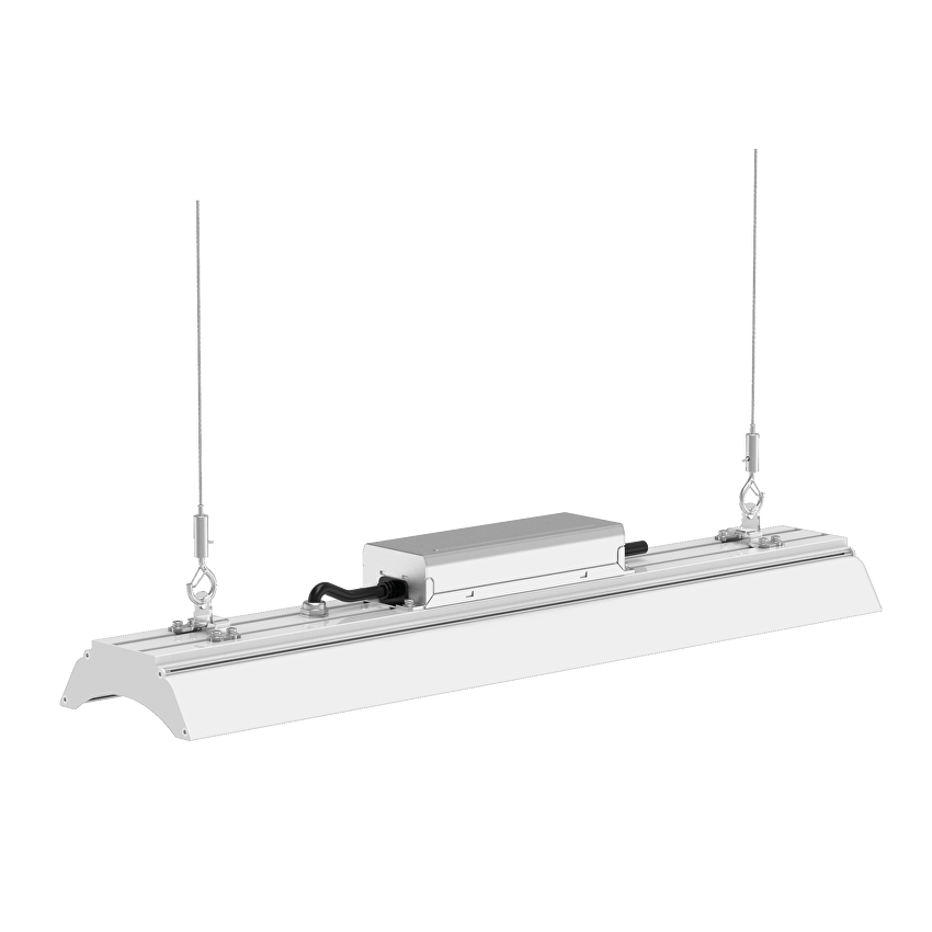 LED линейно индустр. осв. тяло 0-10V Dim IP65 100-277V AC 2 x 25° 100W 5000K SMD 2835 - Image 3