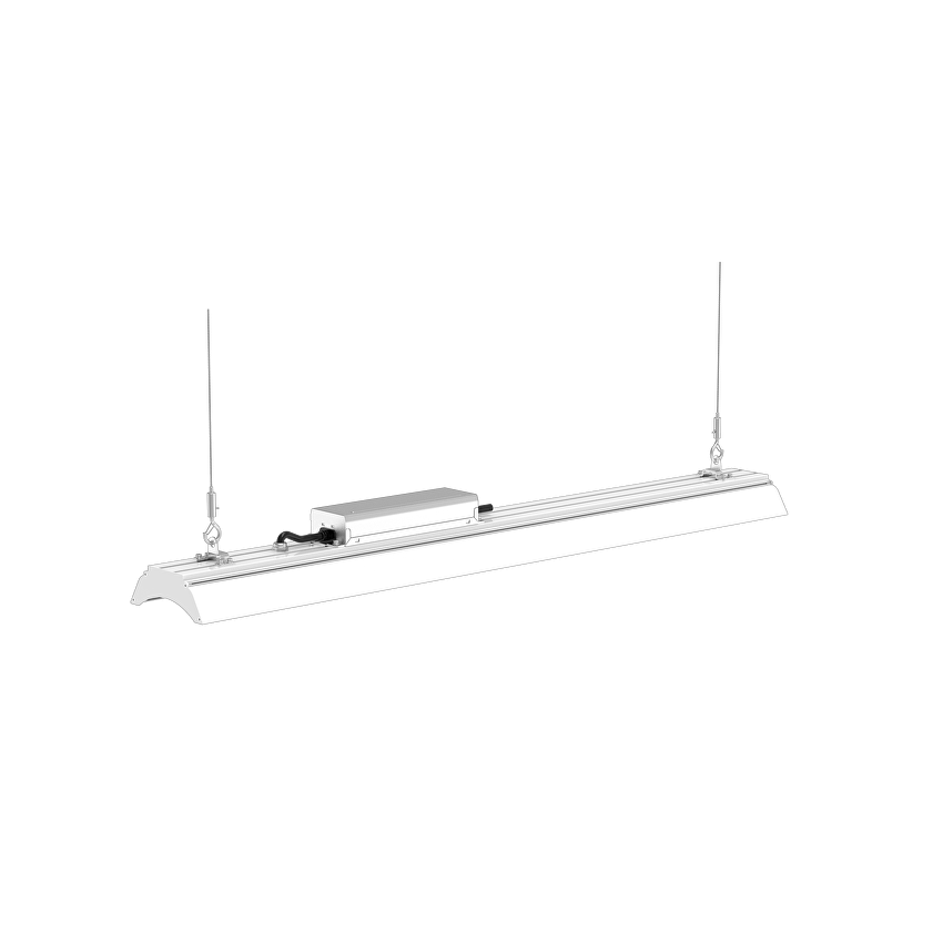 LED линейно индустр. осв. тяло 0-10V Dim |  IP65  100-277V AC 90° 150W 5000K SMD 2835