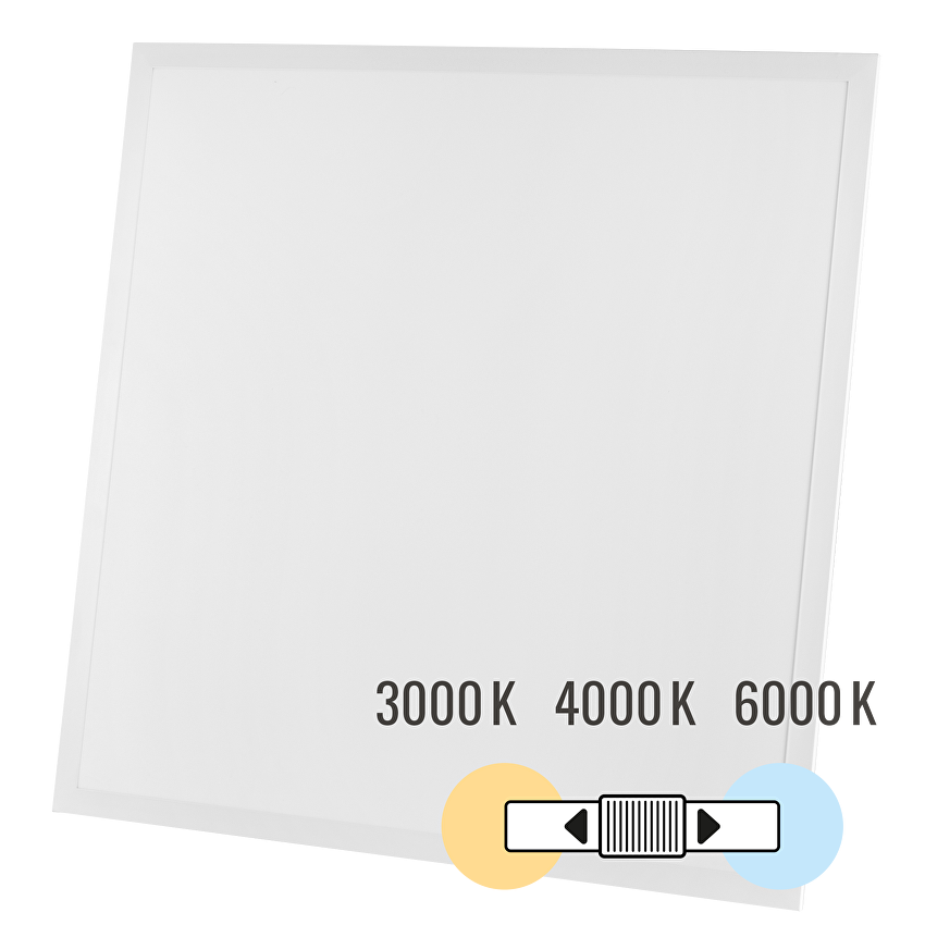 LED панел без заслепяване UGR19 600x600 120lm/W IP44  220V-240V AC 90° 40W 3000/4000/6000K SMD 2835 MILKY WAY