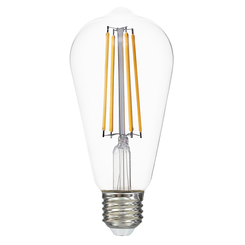 LED крушка ST64 E27 220V-240V AC 360° 12W 4000K Filament