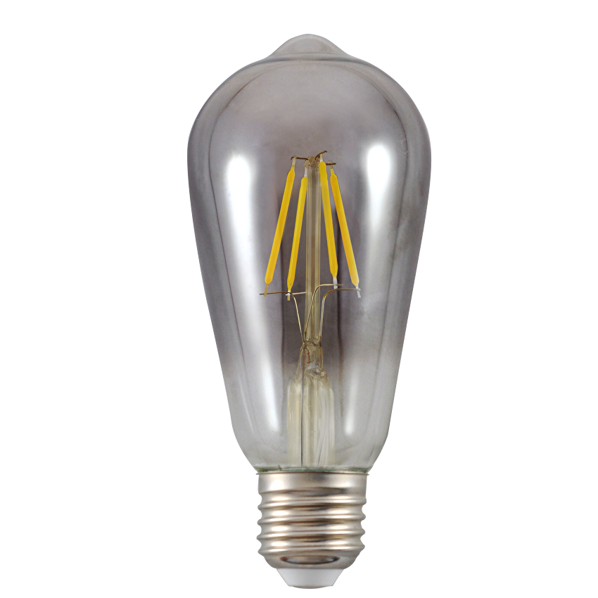 LED крушка опушен ST64 E27 220V-240V AC 360° 5W 1800K Filament