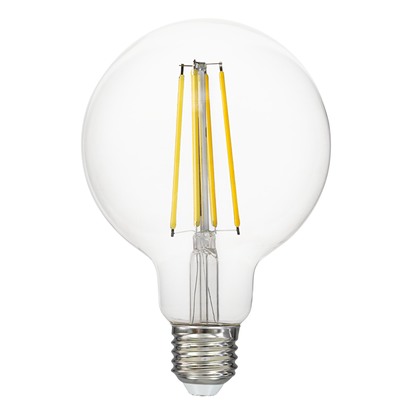 LED топка G95 E27 220V-240V AC 360° 12W 4000K Filament