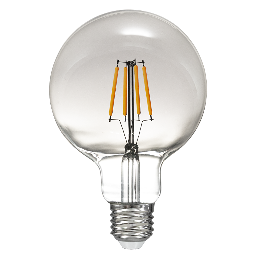 LED топка опушен G95 E27 220V-240V AC 360° 5W 1800K Filament