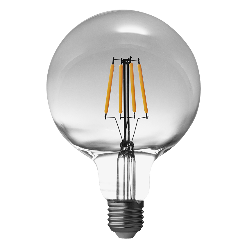 LED топка опушен G125 E27 220V-240V AC 360° 5W 1800K Filament