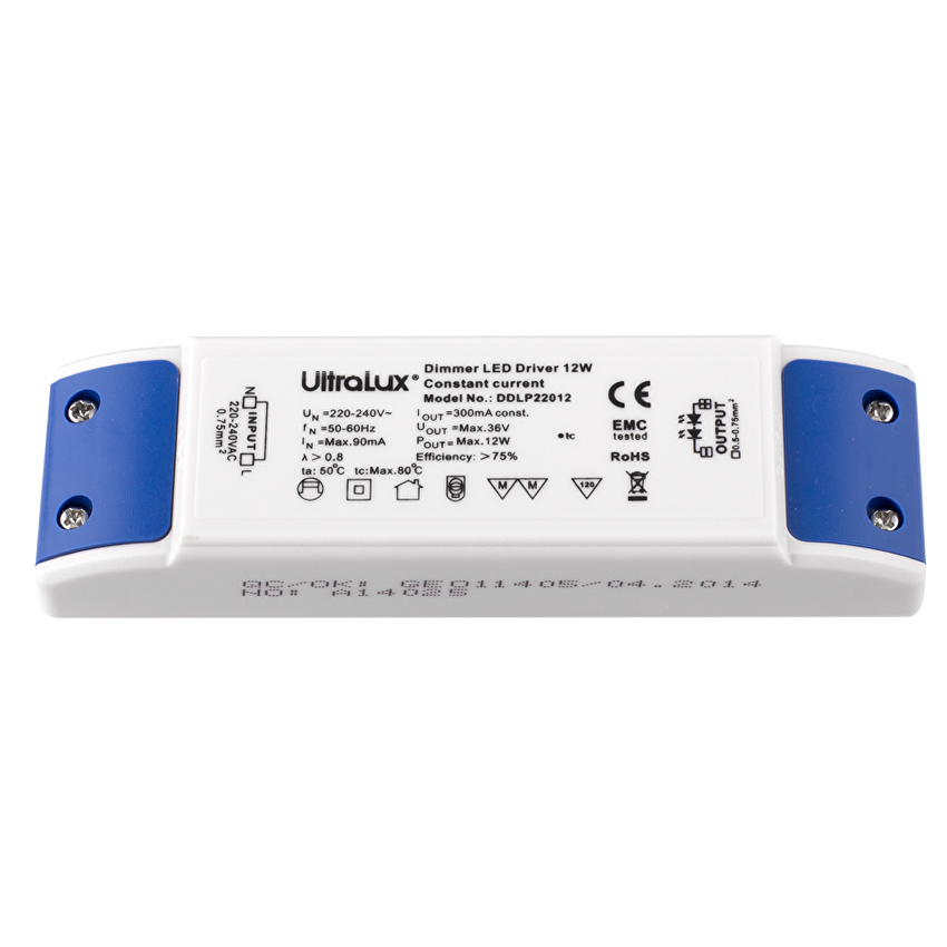 Димиращ драйвер за LED панели  220V-240V AC  12W