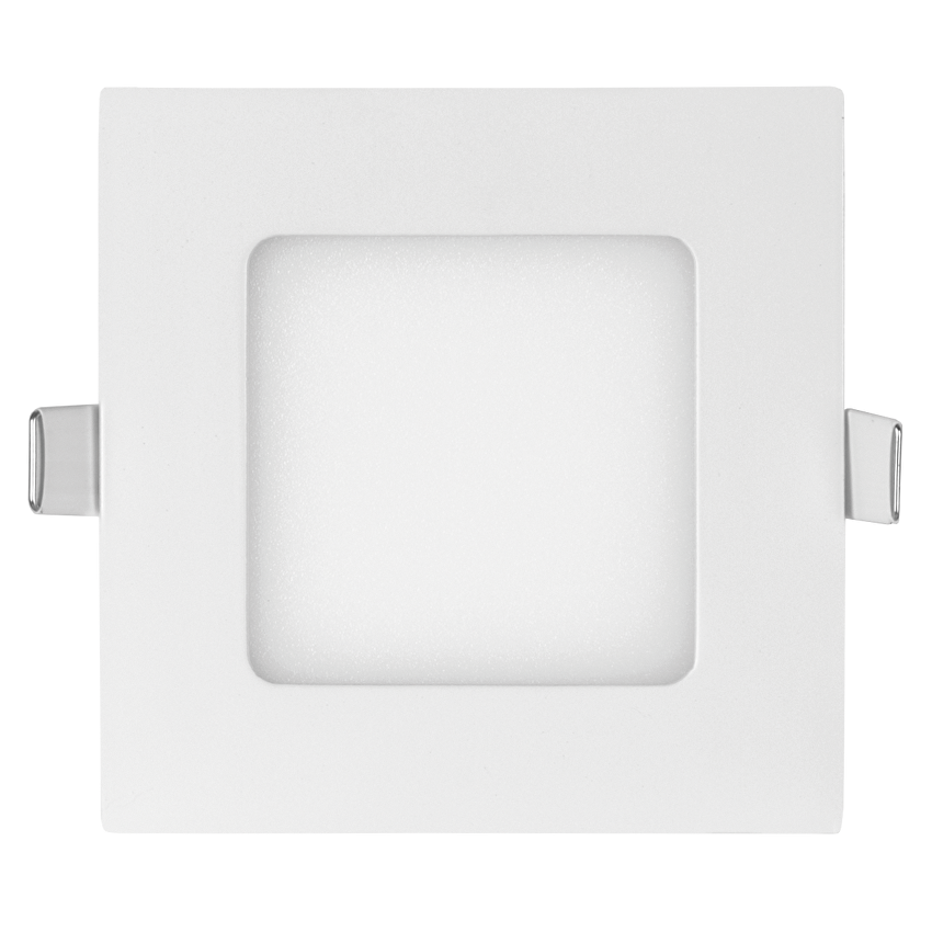 LED панел за вграждане квадрат неутрална  220V-240V AC 120° 6W 4200K SMD 2835