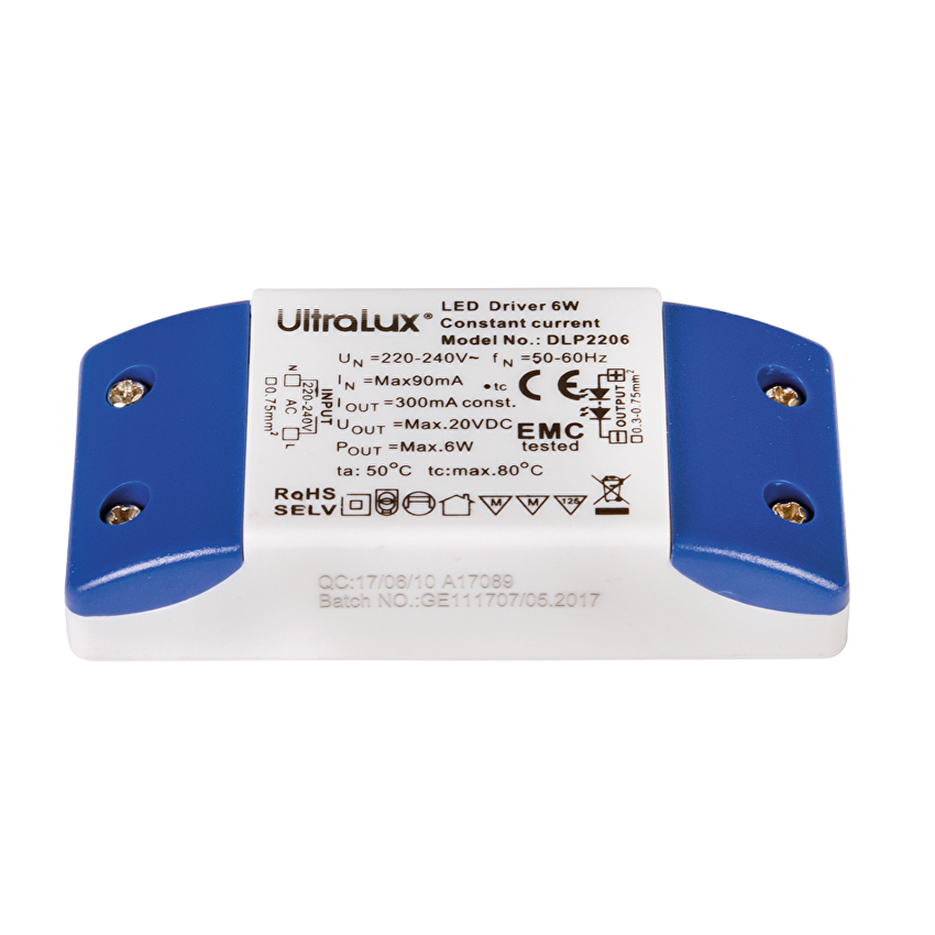 Недимиращ драйвер за LED панели 6W  220V-240V AC  6W